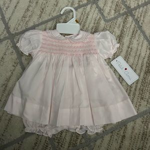 Petite Ami Newborn Gown with Bloomers and Bonnet | NWT | Newborn
